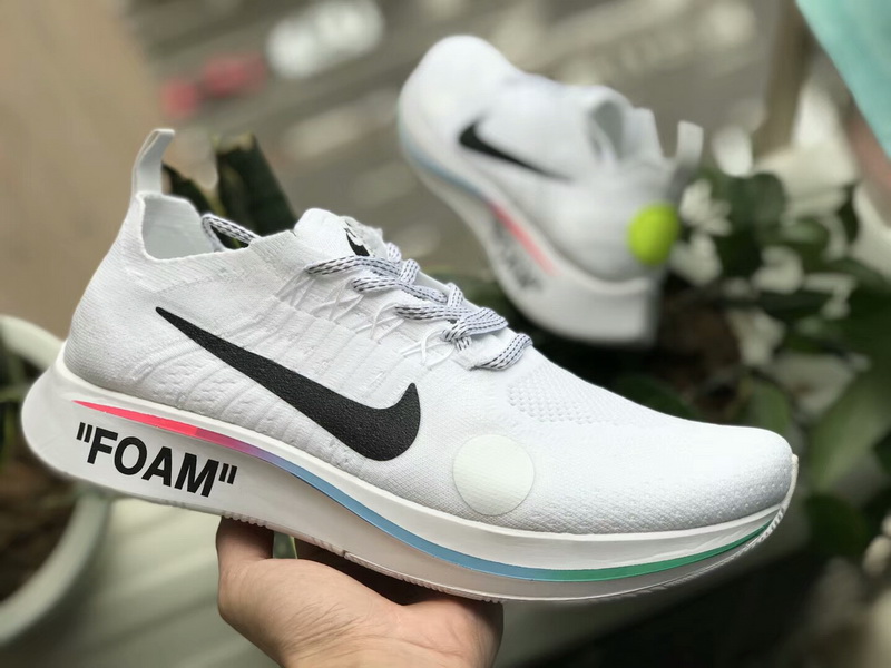 Off-White x Nike Zoom Fly Mercurial Flyknit White(98% Authentic quality)